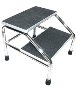 Escalerilla de 2 Peldaños - Cromada