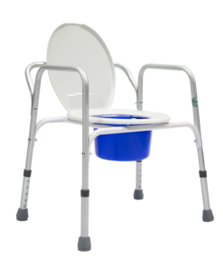 Cómodo Aluminio/Acero Semi-Ligero - Respaldo Removible - Anodizado Natural