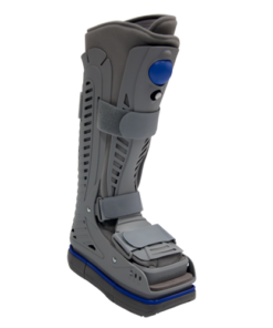 Bota Walker Larga Shoebaum con Sistema de Inflación de Aire - Sistema de Amortiguamiento - Gris