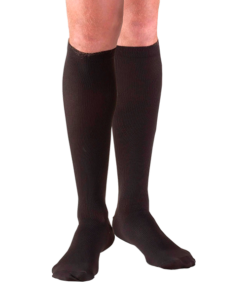 Calcetín Suave Compresión 8-15 mmHg Color Negro - CH