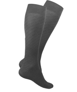 Calcetín Unisex para Viaje Moderada Compresión 15-20 mmHg Color Gris - CH