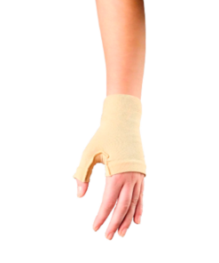 Guante para Linfedema Firme Compresión 20-30 mmHg Color Beige - CH