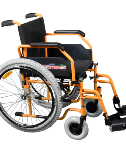 Silla de Ruedas Xtreme con Brazos FlipUp y Descansapies Abatibles y Desmontables - 16 pulgadas - Neumática - Terra