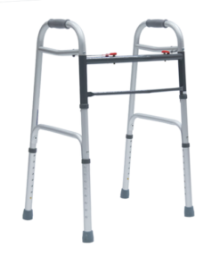Andadera Premium de Aluminio - Plegable - Gris