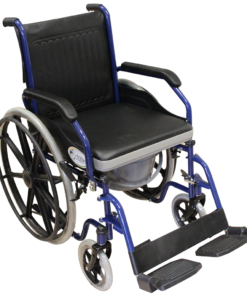 Silla de Ruedas Cómodo Integrado Azul