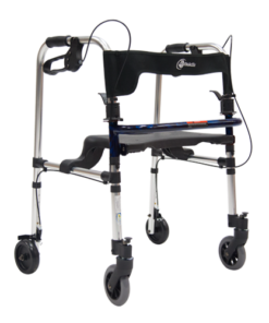 Andadera ReActiv Aluminio de Super Lujo Asiento y Azul