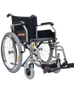 Silla de Ruedas Activ Xtreme 18 pulgadas Acero Bruma