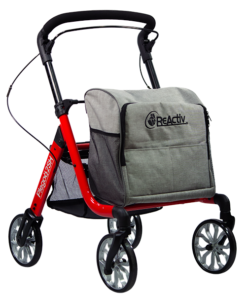 Rollator ReActiv Rojo Brillante