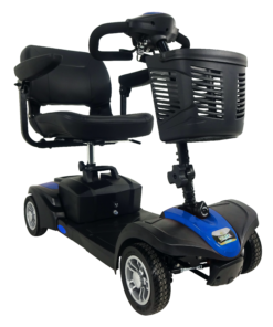 Scooter izzyGo Move - V4 Compacto 4 Ruedas Azul